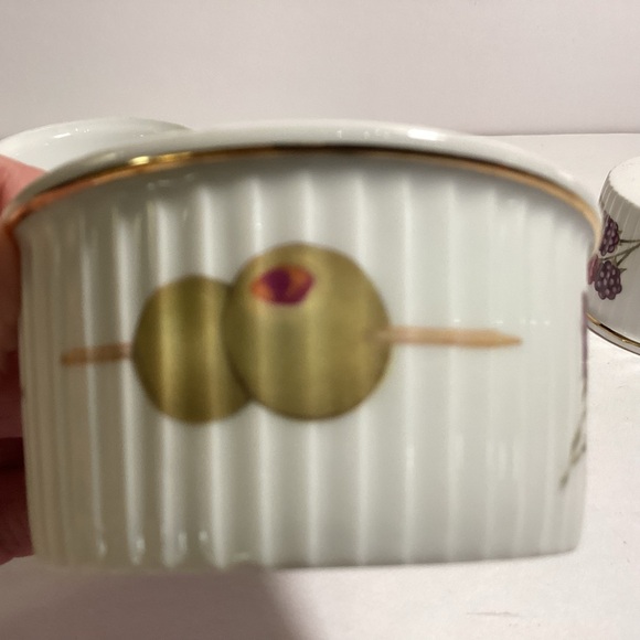 Set of 10 Royal Worcester ramekins, fruit of the vale - Picture 9 of 10